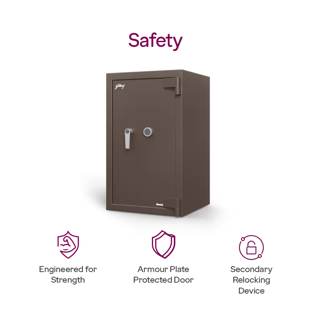 Godrej Matrix 3016 V7 (112L) KL Coffee Brown Home Locker 